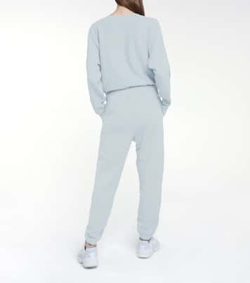 Classic cotton fleece sweatpants | Les Tien