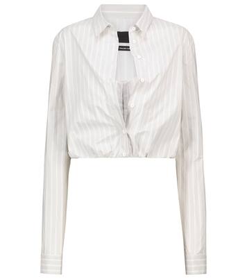 Cropped-Bluse Ludovica aus Popeline | Rta