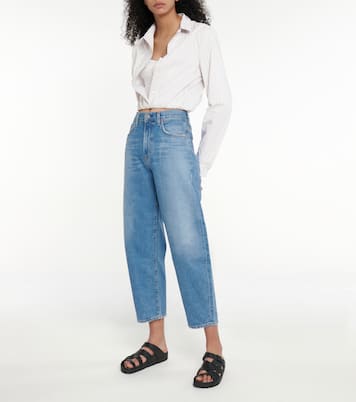 Cropped-Bluse Ludovica aus Popeline | Rta