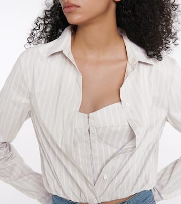 Cropped-Bluse Ludovica aus Popeline | Rta