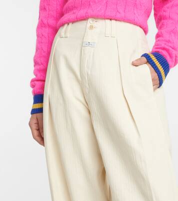 Pantaloni in cotone a gamba larga | Etro