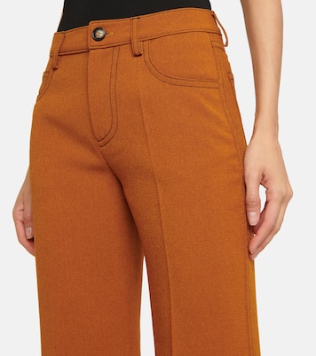 Pantalon droit Basma | Nanushka