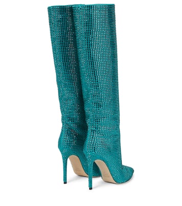 Bottes Holly en daim à cristaux | Paris Texas