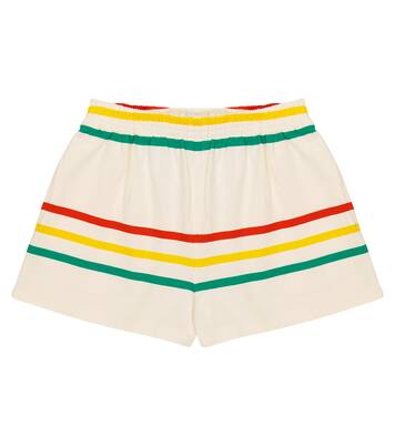 Poodle striped cotton shorts | The Animals Observatory