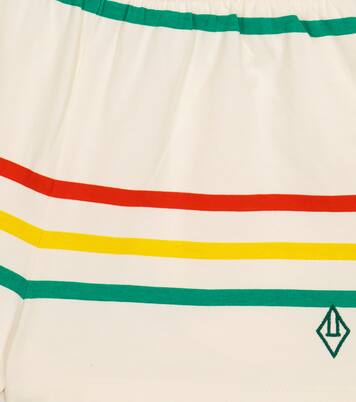 Poodle striped cotton shorts | The Animals Observatory