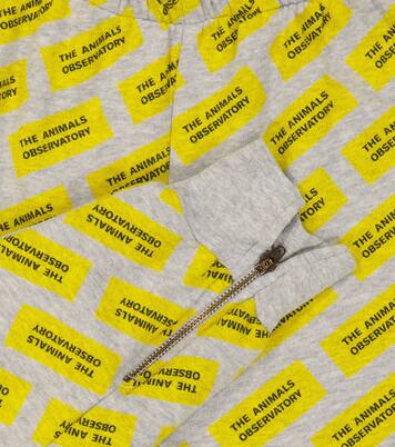 Panther printed cotton sweatpants | The Animals Observatory