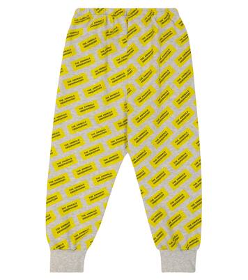 Panther printed cotton sweatpants | The Animals Observatory