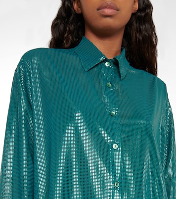 Hemd aus Lamé | Oséree