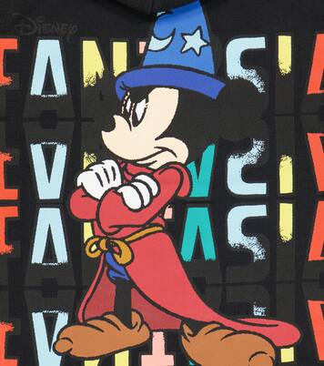 Felpa in cotone con cappuccio e logo | Stella McCartney Kids