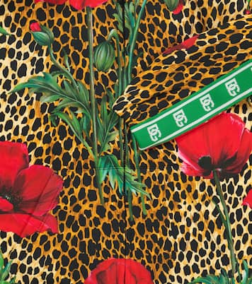 Sweat-shirt à capuche imprimé en coton | Dolce&Gabbana Kids