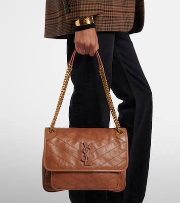 Borsa a spalla Niki Medium in pelle | Saint Laurent