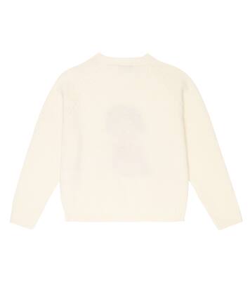 Embroidered virgin wool sweater | Il Gufo