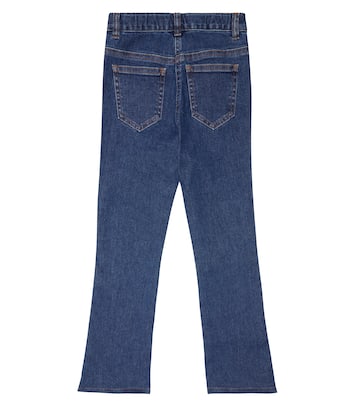 Embroidered flared jeans | Il Gufo