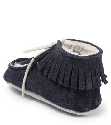 Baby fringed suede boots | Tartine et Chocolat