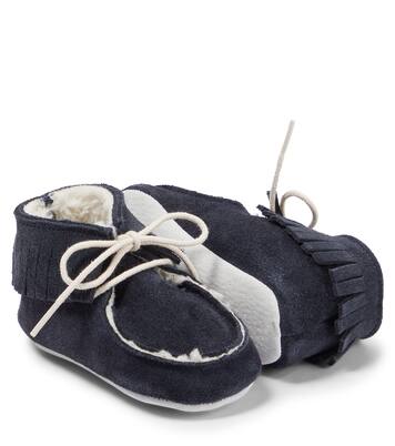 Baby fringed suede boots | Tartine et Chocolat