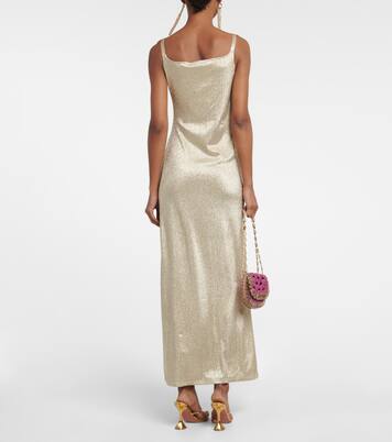 Metallic wrap dress | Rabanne