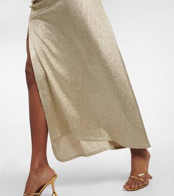 Metallic wrap dress | Rabanne