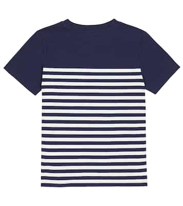 Maglia a righe in misto cotone | Moschino Kids