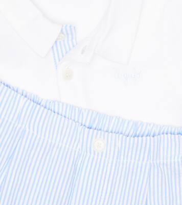 Baby Set aus Polohemd und Shorts | Il Gufo