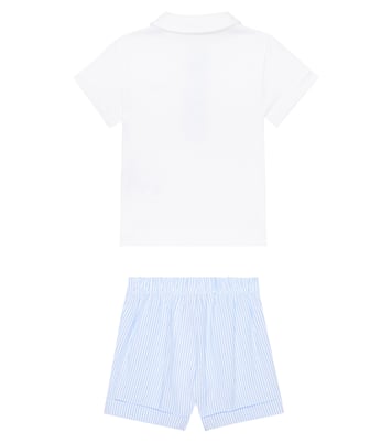 Baby Set aus Polohemd und Shorts | Il Gufo