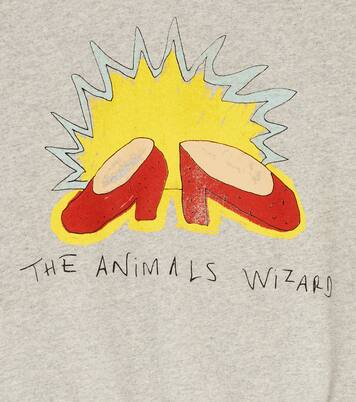 Sweat-shirt imprimé en coton | The Animals Observatory