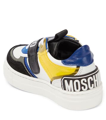 Logo paneled sneakers | Moschino Kids