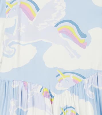 Printed smocked dress | Stella McCartney Kids