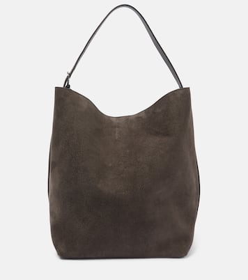 Tote Bag aus Veloursleder | Toteme