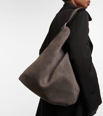 Tote Bag aus Veloursleder | Toteme