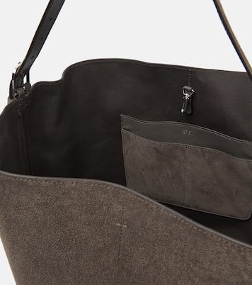 Tote Bag aus Veloursleder | Toteme