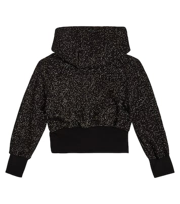 Cotton and wool-blend hoodie | Balmain Kids
