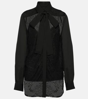 Blouse en soie mélangée | Elie Saab