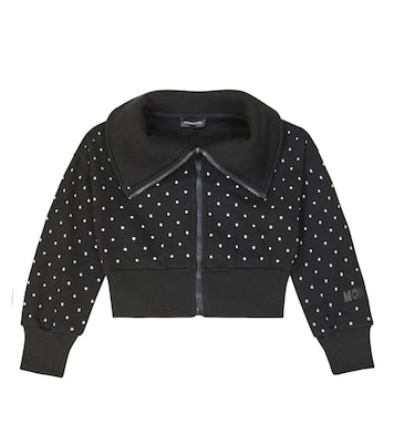 Studded jersey sweatshirt | Monnalisa