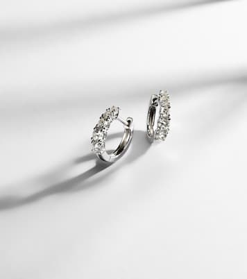 Orecchini in oro 18kt con diamanti graduati | Anita Ko