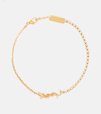 Armband Cassandre mit Kristallen | Saint Laurent