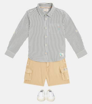 Cargoshorts aus Baumwolle und Leinen | Scotch & Soda Kids