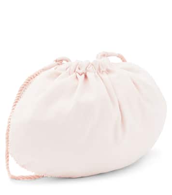 Renaissance sequined satin pouch with strap | Tutu Du Monde