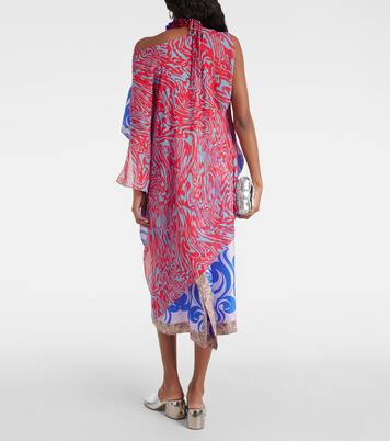 Blusa in misto seta con stampa | Dries Van Noten