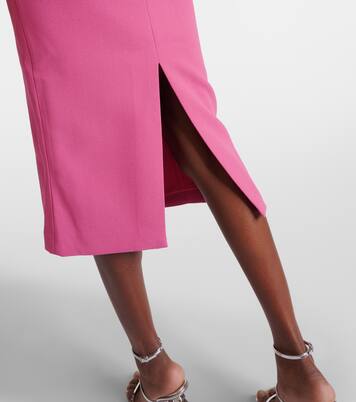 Robe midi Anais asymétrique | Rebecca Vallance