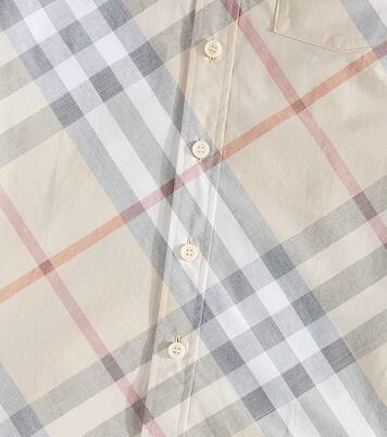 Burberry Check cotton shirt | Burberry Kids