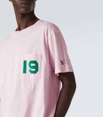T-shirt Cobra imprimé en coton | Bode