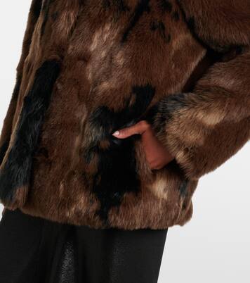 Abrigo de pelo sintético | Victoria Beckham