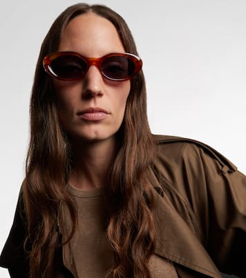 Ovale Sonnenbrille FF Diamonds | Fendi