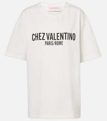 Camiseta en jersey de algodón | Valentino