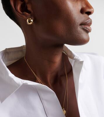 Orecchini Glow Galaxy in oro giallo kt con diamanti | Ileana Makri