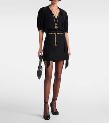 Minirock aus Woll-Crêpe | Chloé