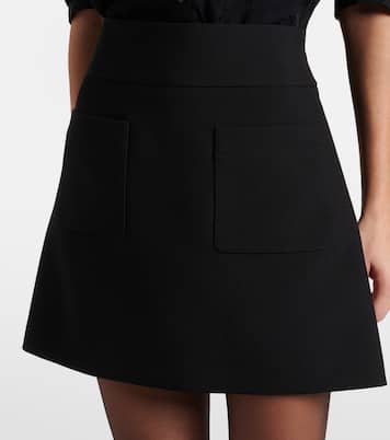 Minirock aus Woll-Crêpe | Chloé