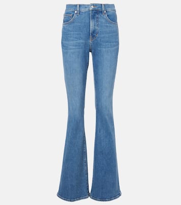 High-Rise Flared Jeans Beverly | Veronica Beard