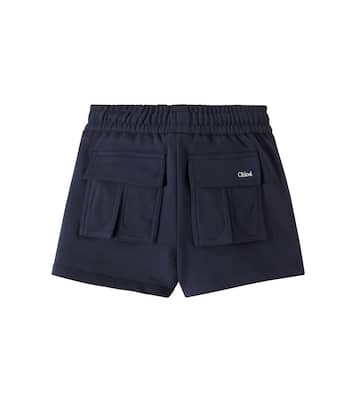 Cotton jersey shorts | Chloé Kids