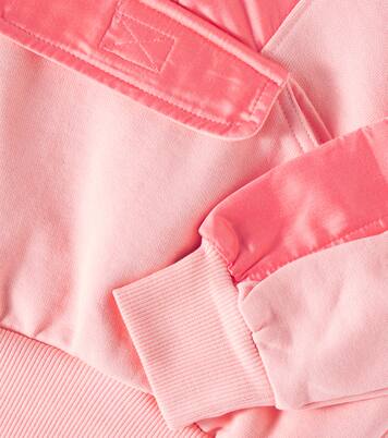 Malissa cotton jersey half-zip sweatshirt | Molo